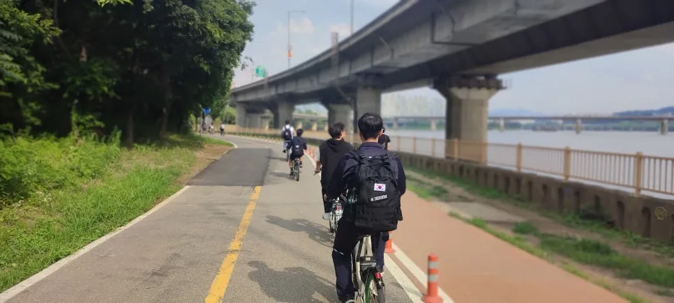 한강 자전거 라이딩