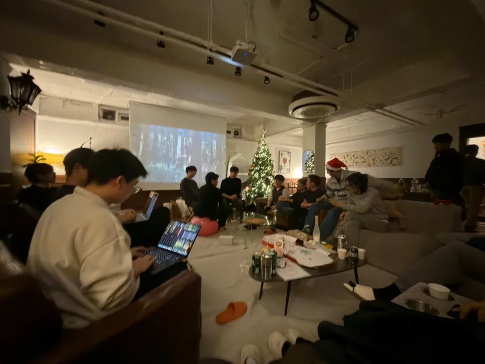 전역자 송년회 모임